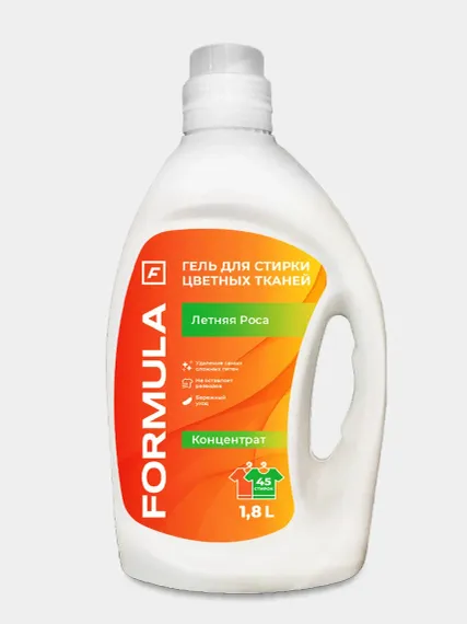Гель для стирки F Formula флакон 1,8 л