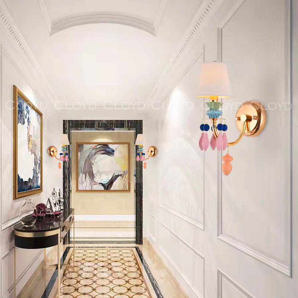 Бра Cloyd LOTTIE-A W1 - цветная керамика (арт.20292)