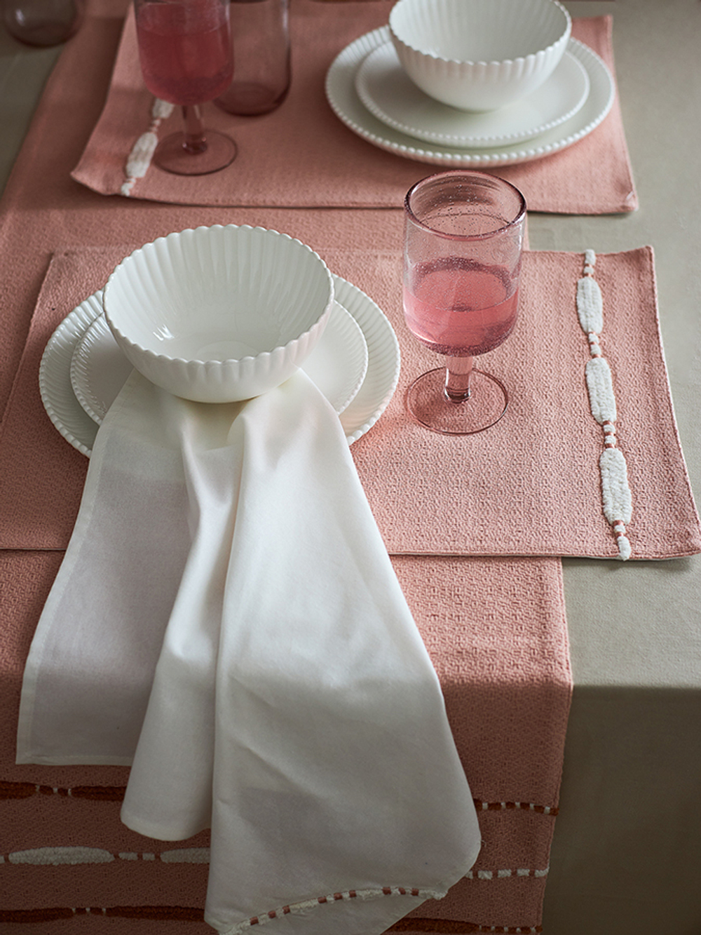 Салфетка сервировочная feather mood из коллекции ethnic, 45х45 см