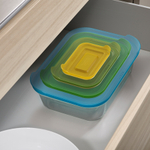 Набор контейнеров nest, стеклянный, 4 шт.