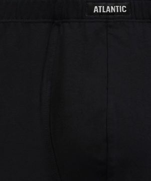 Трусы мужские боксеры (2шт), Atlantic 2RMH-007, черный + зеленый