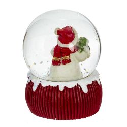 GAEM Фигурка декор в стекл шаре "Мишка/Снеговик/Дед Мороз/Олень", D 6.5 см, L6,5 W6,5 H9 см, 4в.