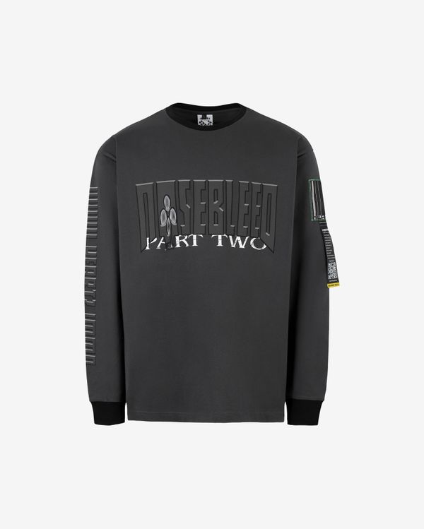 Лонгслив Part-Two:Dark Boxy Серый - фото 1