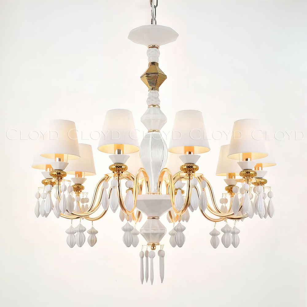 Люстра Cloyd LOTTIE-C C10 / Ø80 см- белая керамика (арт.11244)