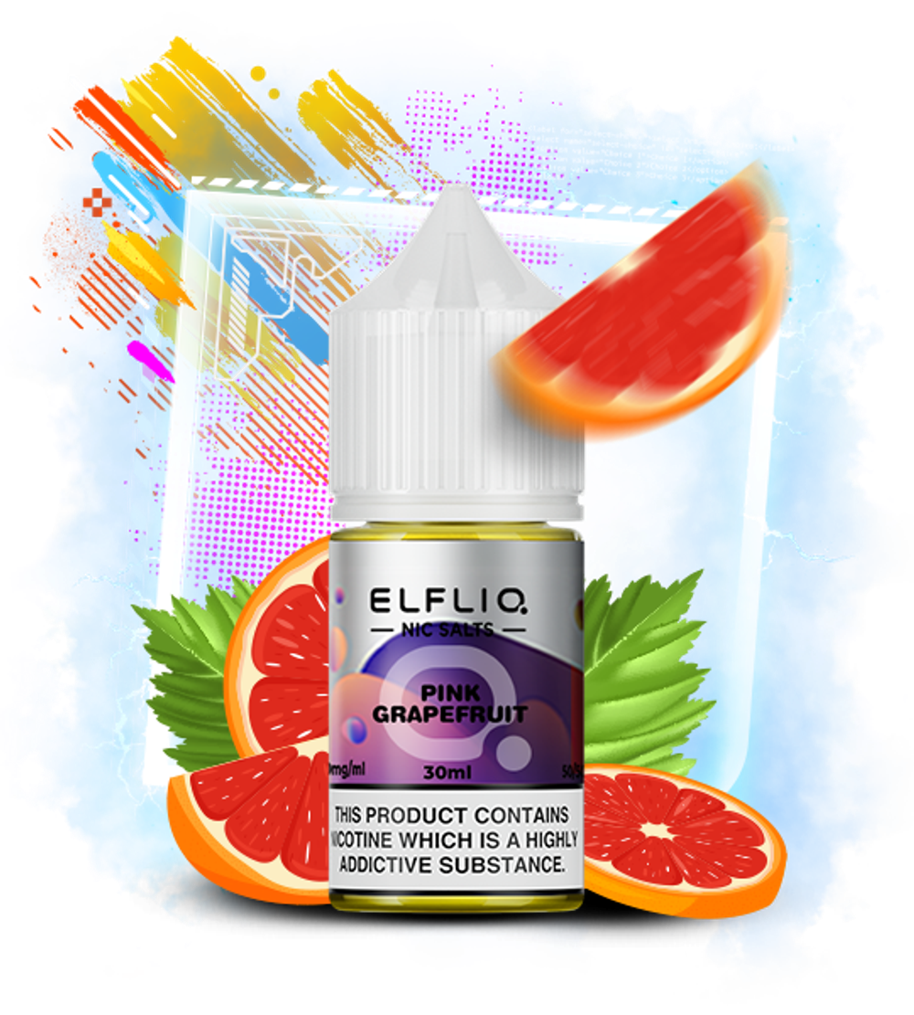 ElfLiq - Pink Grapefruit (5% nic, 30ml)