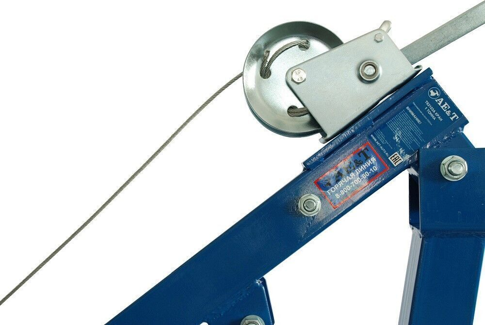 Гидравлический кран T62103A AE&T 1 т с лебедкой