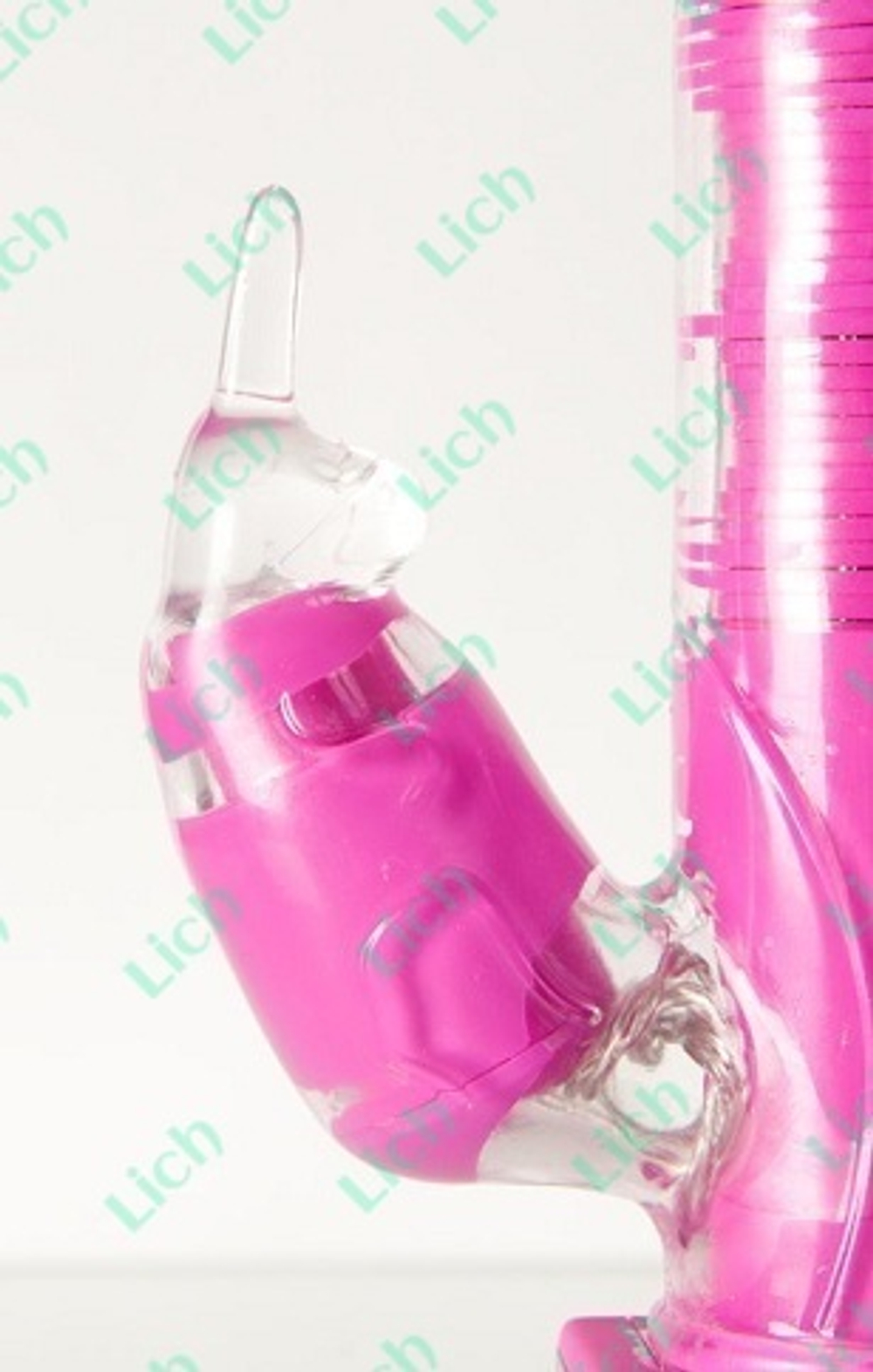 Розовый водонепроницаемый многофункциональный вибратор