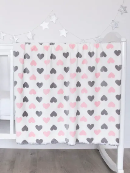 Плед плюшевый Baby Nice Micro flannel 100х140 см