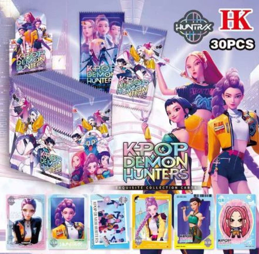 Коллекционные карточки "K-pop Demon Hunters" тип:2