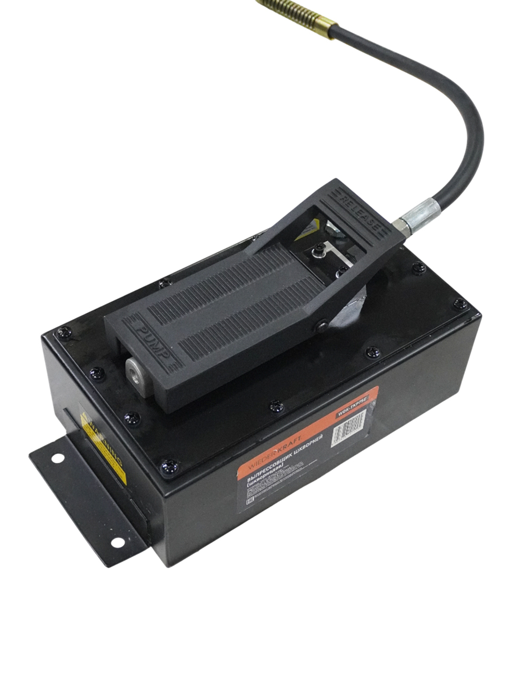 WDK-TKP75E Выпрессовщик шкворней (шкворнедав) гидравлический  75т. С пневмогидравлическим насосом