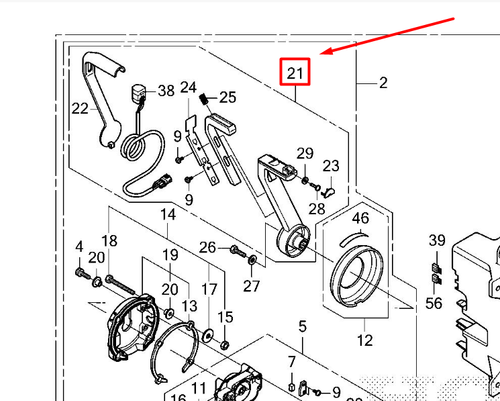 24870-ZVL-003 LEVER ASSY (FLUSH MOUNT)