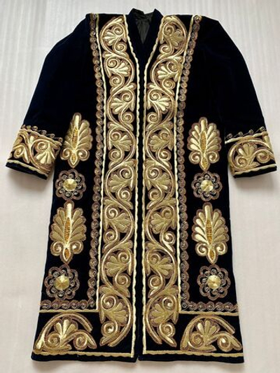 Узбекский халат"Зардузи" р.56+