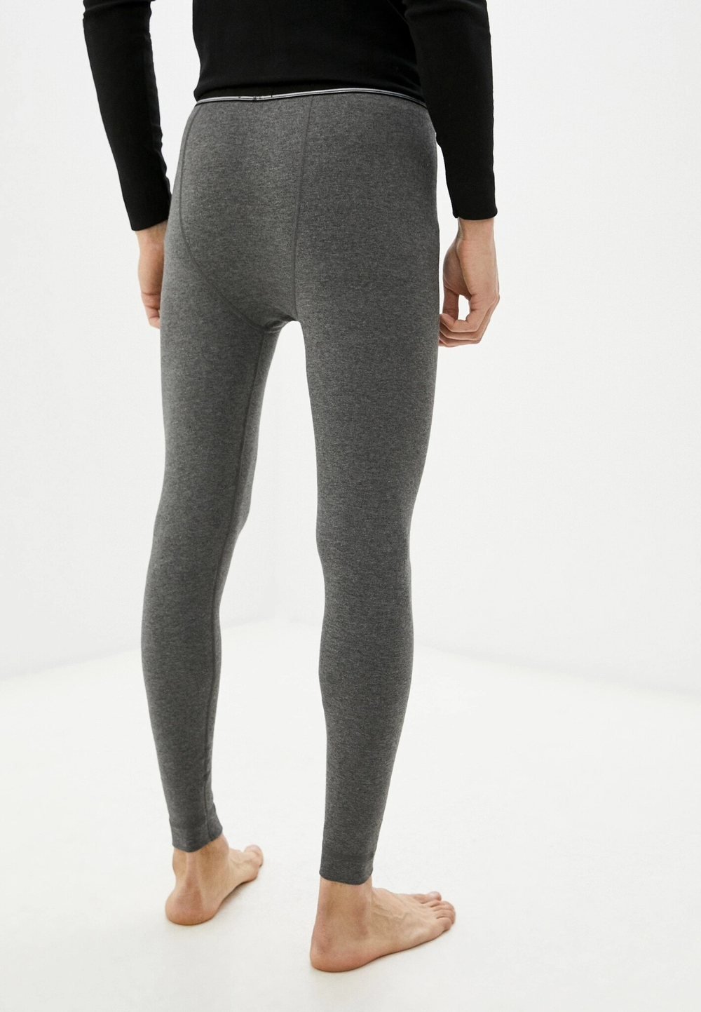 Кальсоны мужские термо антрацит