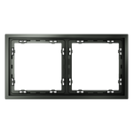 Рамка пластиковая VOLTUM S70 на 2 поста, (титан)