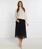 Хлопковый свитер Marc Cain - кремовый (VS 41.27 M29)