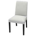 Стул - BERGMUND IKEA/ БЕРГМУНД ИКЕА, 95х52х59 см, светло-серый