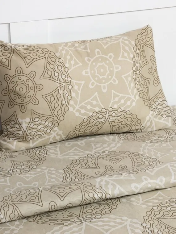 Постельное бельё 1,5сп Экономь и Я «Серые цветы» 143х215см, 145х214см, 50х70см-1 шт, 60 г/м2, микрофибра