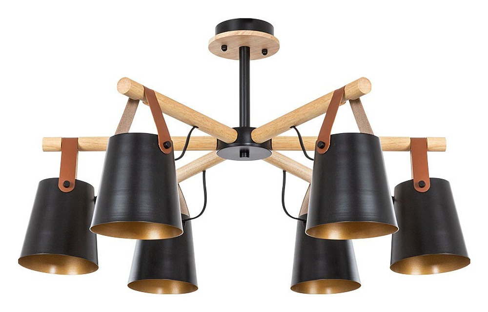 Люстра на штанге Arte Lamp A7032PL-6BK