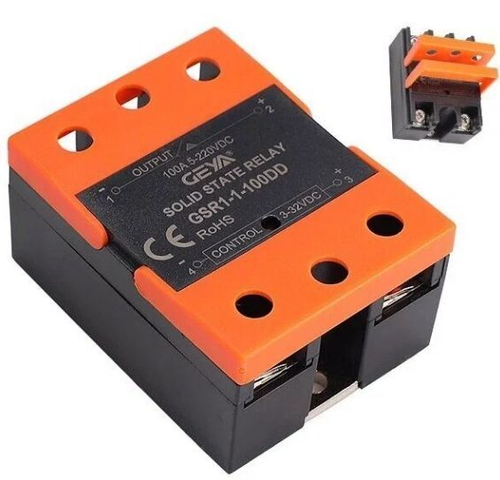 Однофазное твердотельное реле GEYA  GSR-1 (управление 3-32VDC) 60А