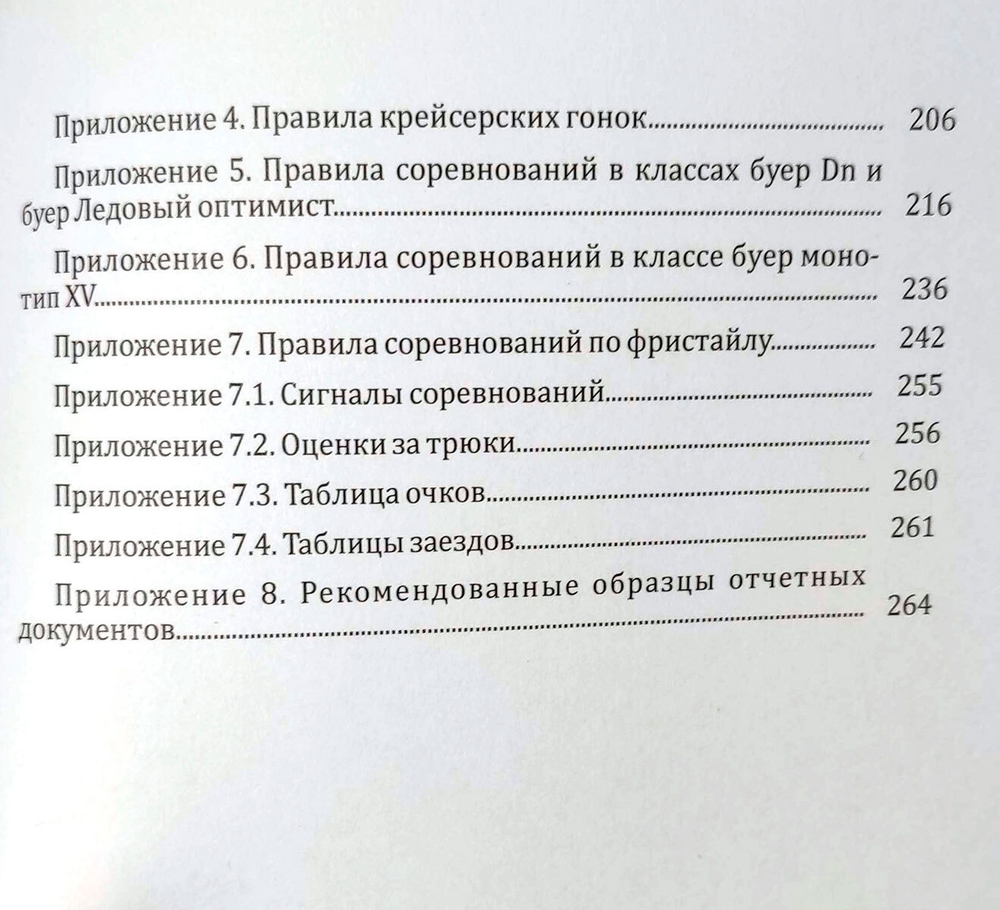 Правила вида спорта "Парусный спорт" (у)