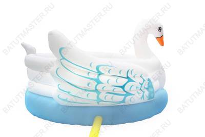Батут для дачи "Волшебный лебедь" 4,0*3,2*2,45м