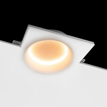 Гипсовый встраиваемый светильник под покраску LED 12W 3000К 10354/300 белый Galaxy LOFT IT