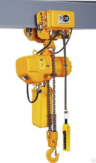 Таль электрическая Цепная TOR ТЭЦП (HHBD7.5-03T) 7,5 т 6 м 380В