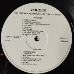 Винтажная виниловая пластинка LP Сборник The Electric Lemonade Acid Test Volume 3 (An Anthology Of The Spark Label 1967-1970) (UK 2002)