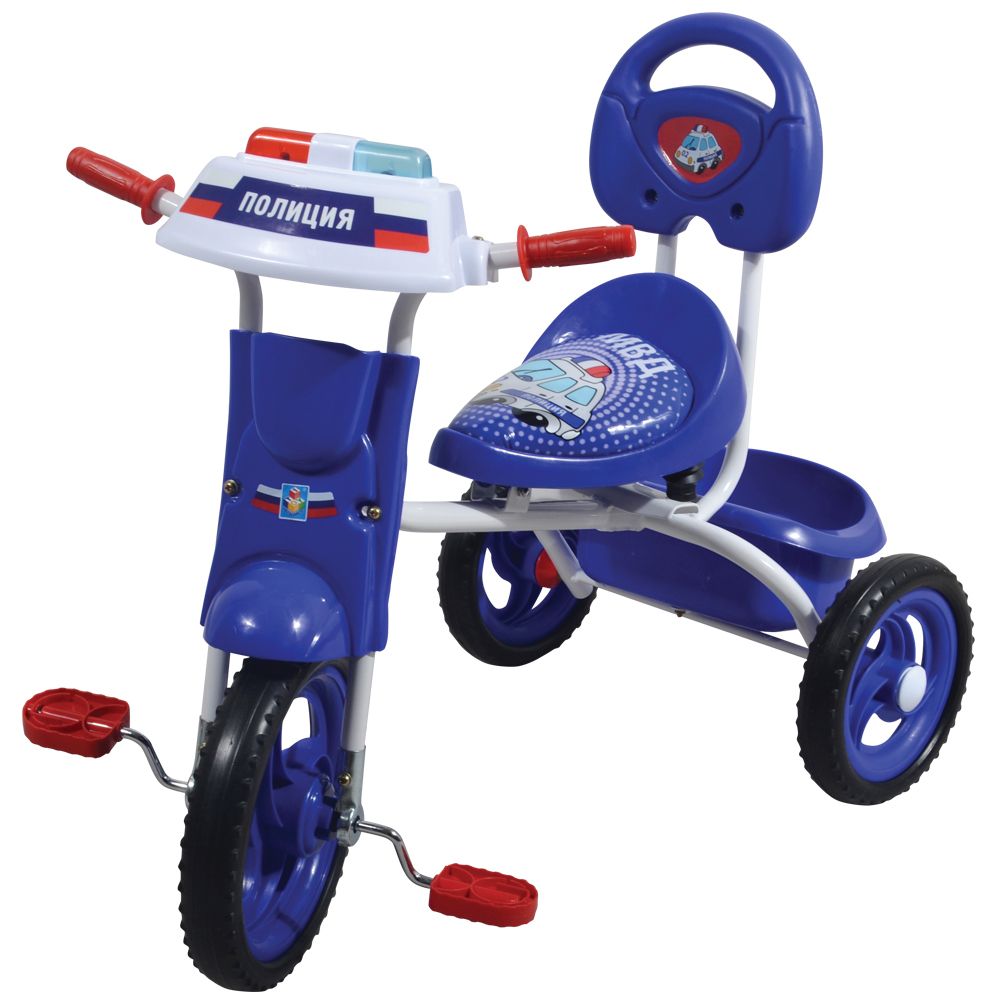 Трехколесный велосипед 1Toy Спецслужбы Т57614