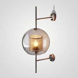 Настенный Светильник Catch Wall Ball L58 Stell By Imperiumloft