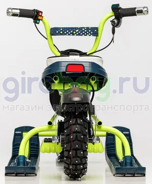 Детский электроснегокат BARS Lite 500W - Зеленый фото 7 фото №9