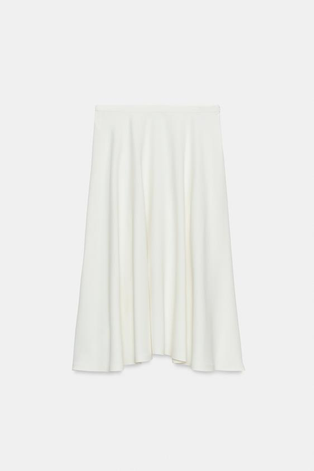 ZARA ЮБКА МИДИ — ZW COLLECTION, ЭКРЮ