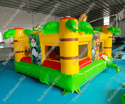 Коммерческий надувной батут "Сафари-экскурсия" 3.5*3.5*2,8 м