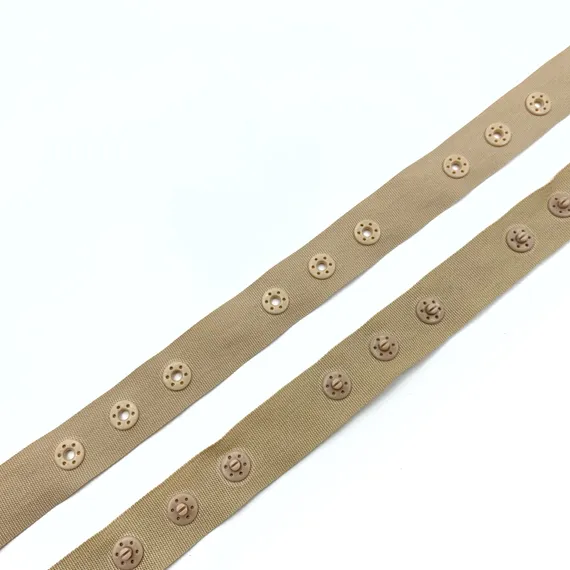 Кнопки на ленте темно-телесные, Arta-F