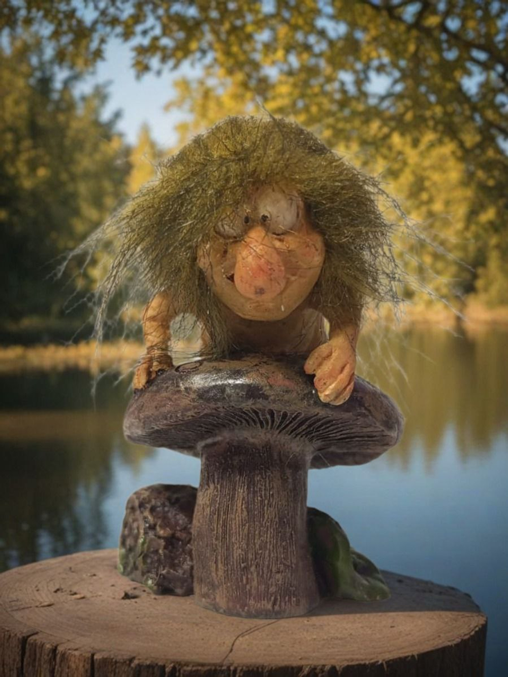 Статуэтка норвежский тролль