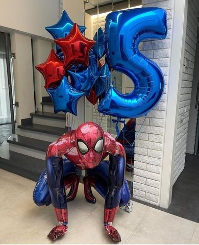 Набор ходячий шар Человек Паук 5 лет