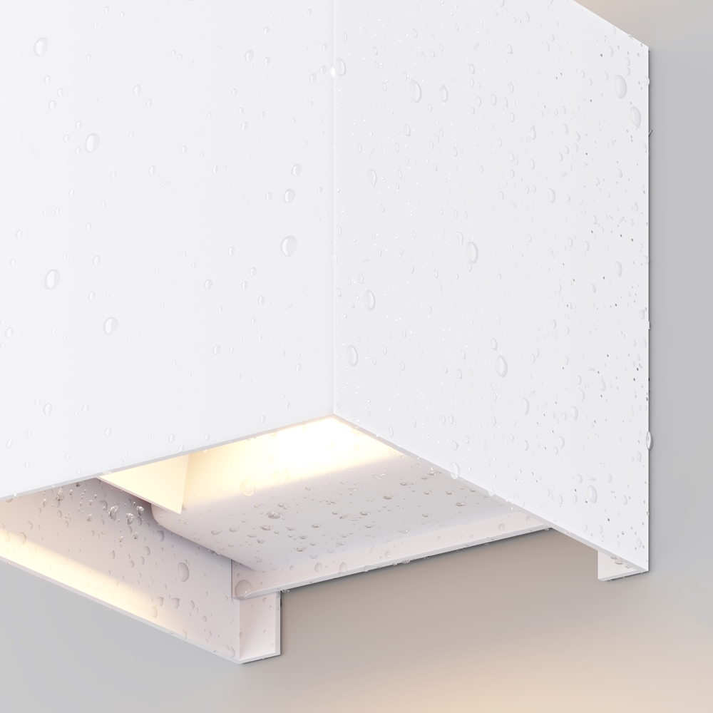 Светильник фасадный уличный настенный led ip54 Fulton 3000К 6Вт