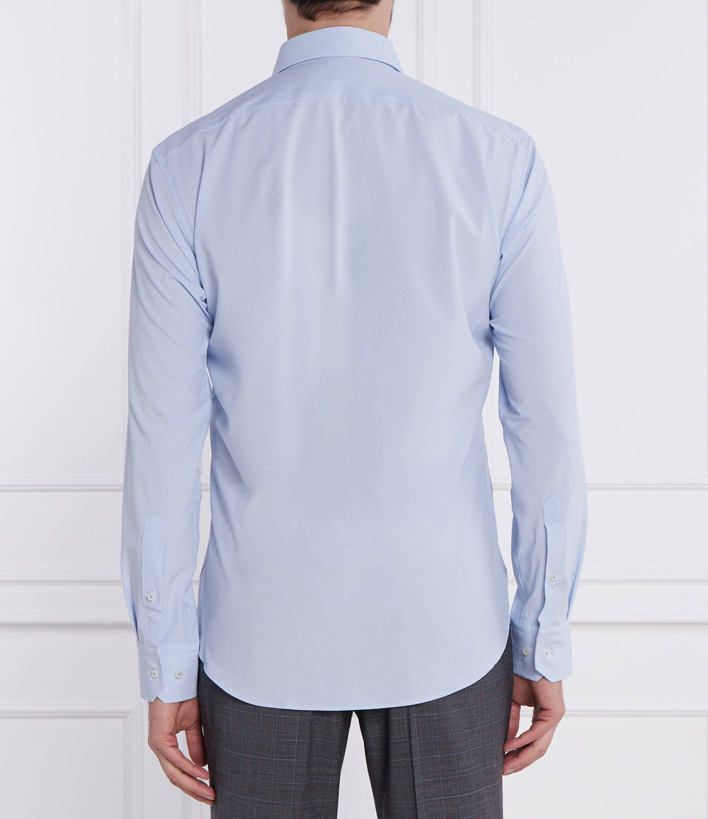 Рубашка P-JOE-kent-C1-222 BOSS BLACK - голубой(50510389)