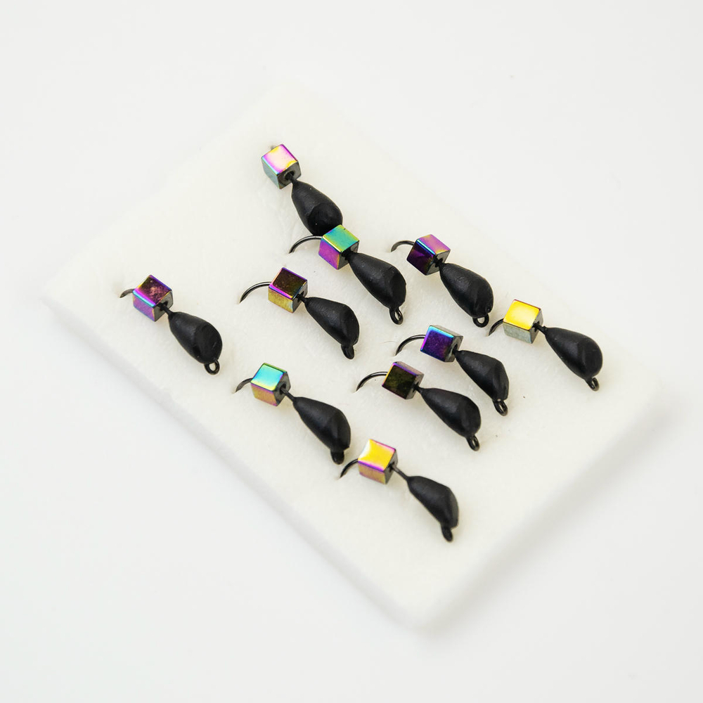 Мормышка "Копыто" с кубиком (4мм)