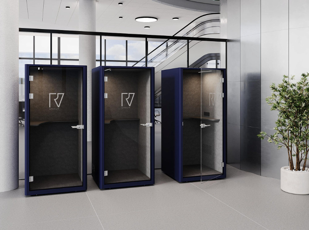 Акустическая кабинка СаундКуб з/с-глухая SDC-1.0-WA