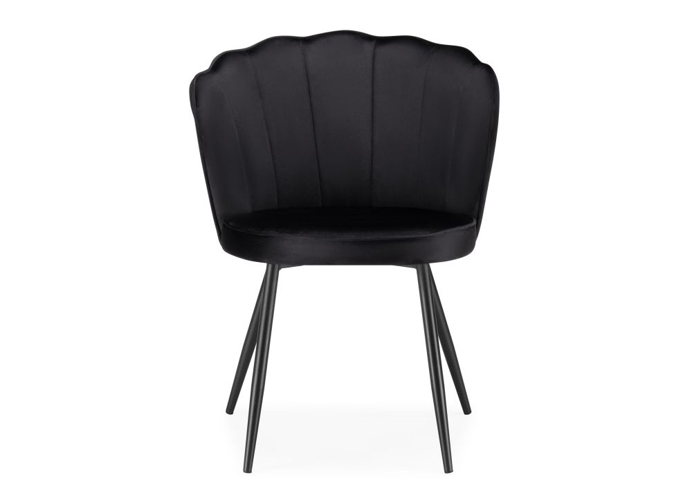 Стул на металлокаркасе Coral black