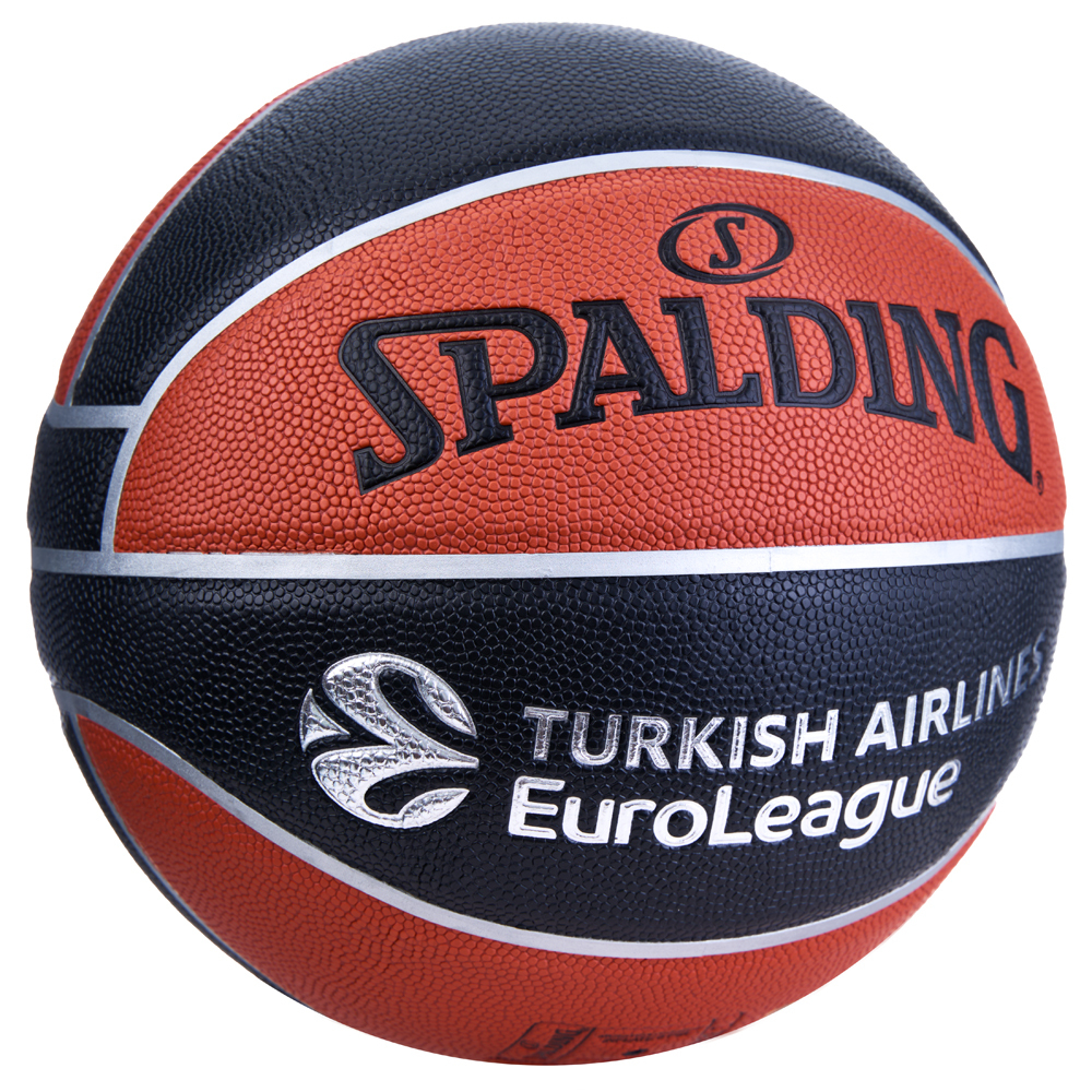 Мяч баскетбольный Spalding Excel TF-500 Euroleague, 77101z, р.7