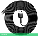 Кабель Baseus Cafule 3m Gray/Black (CALKLF-RG1)