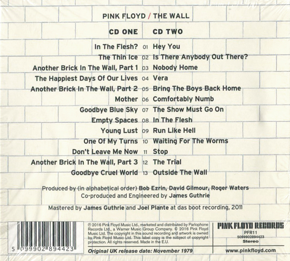 Pink Floyd / The Wall (2CD)