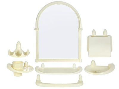 Набор для ванной "Олимпия" слоновая кость