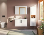 Зеркальный шкаф VitrA Core 66912 100 антрацит