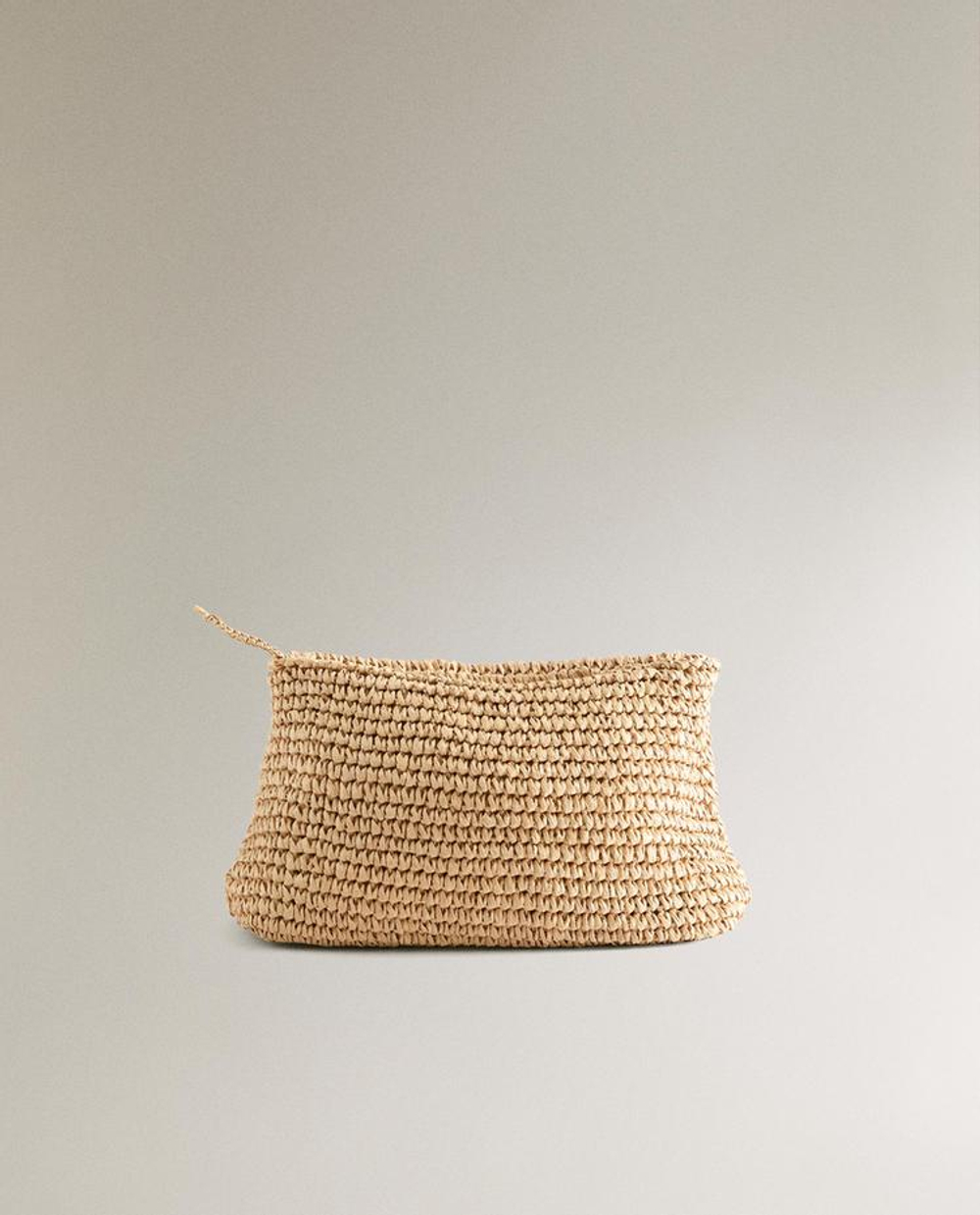 ZARA HOME СУМОЧКА НА МОЛНИИ, БЕЖЕВЫЙ