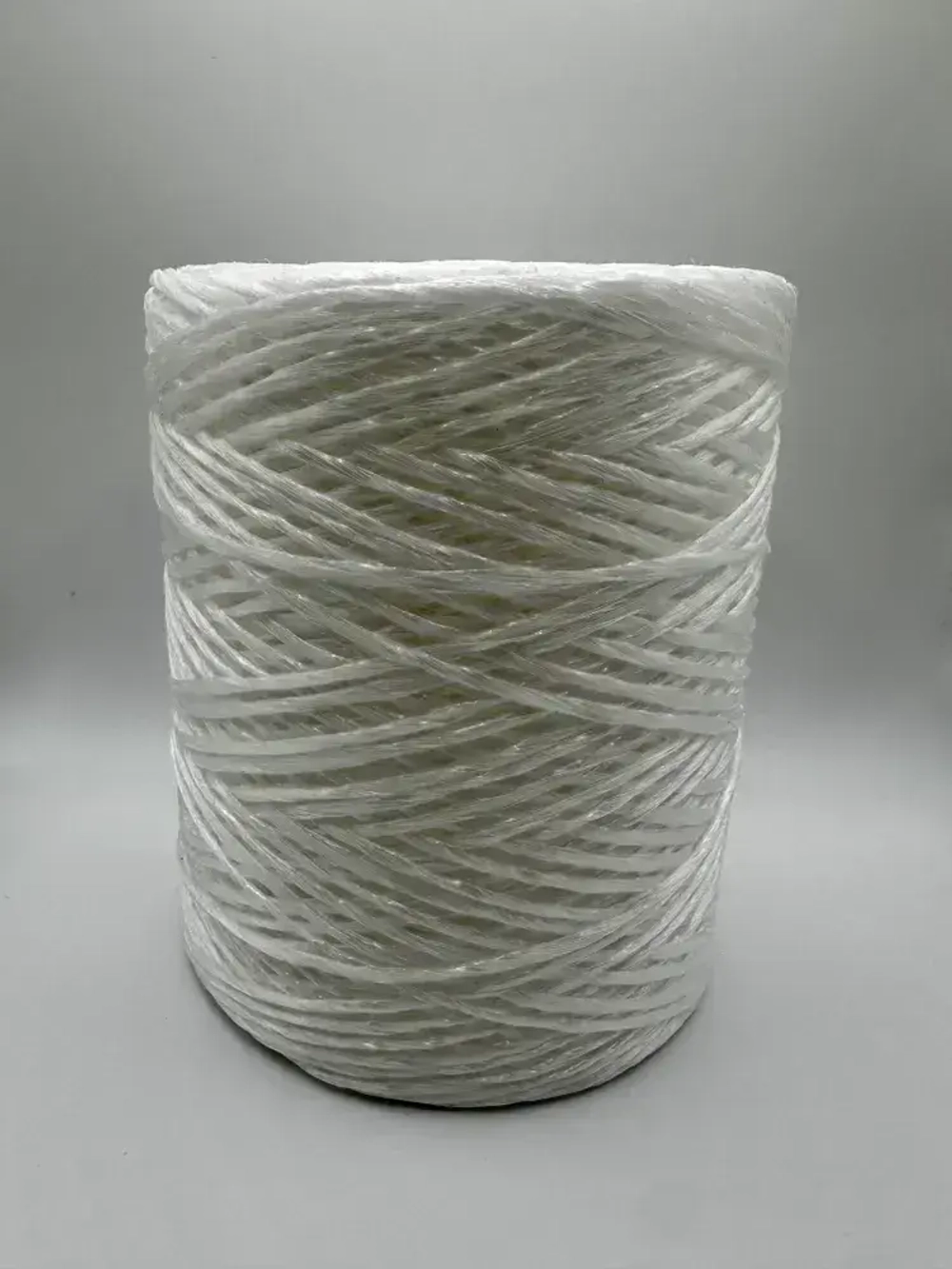 Шпагат полипропиленовый белый 1000 текс, 500 м, 2,5 мм, 50 кгс