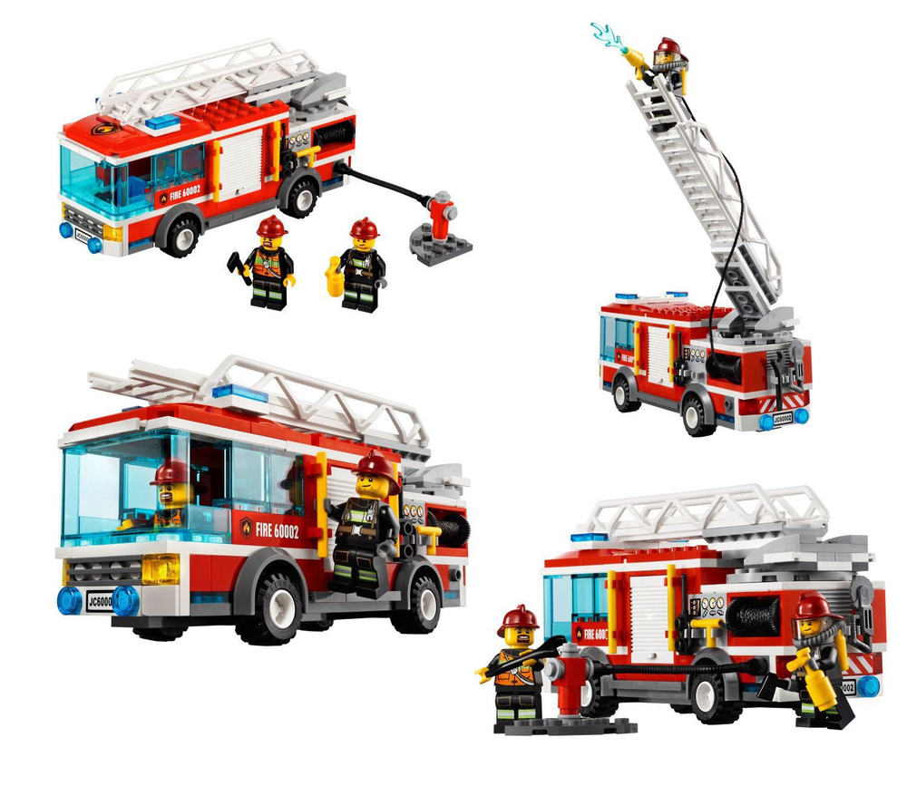 LEGO City: Пожарная машина 60002 — Fire Truck — Лего Сити Город