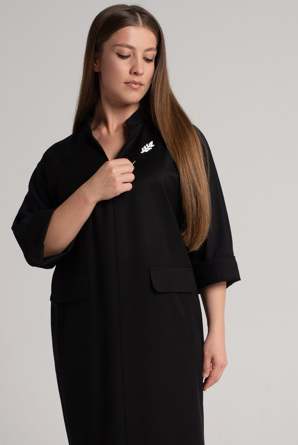 Платье женское 4599з, черный #495Чер054599з